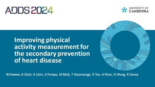 Improving Physical Activity Measurement for the Secondary Prevention of Heart Disease